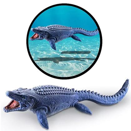 Imagem de Dinossauro Mosassauro Brinquedo Realista Grande 46 cm Vinil