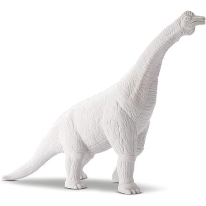Imagem de Dinossauro para colorir pintura com tintas brinquedo e muito divertido.