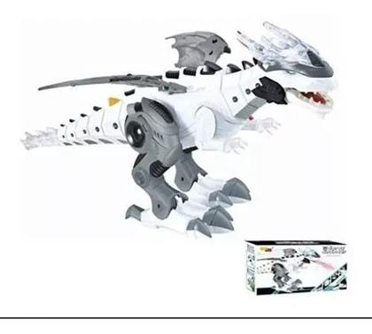 Imagem de Dinossauro Robô com asas solta fumaça com luz e som Variado