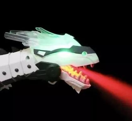 Imagem de Dinossauro Robô com asas solta fumaça com luz e som Variado