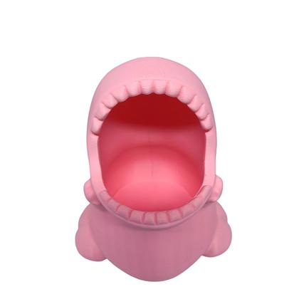 Imagem de Dinossauro Rosa Baby Porta Caneta Lápis Objeto Decoração Infantil 3D Quarto