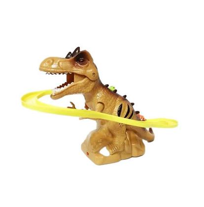 Imagem de Dinossauros Com Som E Luz Túnel Escorregador Dino  - Marrom