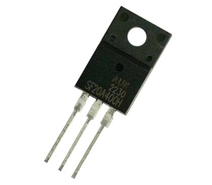 Imagem de Diodo sf20a400h - sf 20a400 - to220 isolado - 20a 400v