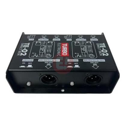Imagem de Direct Box Passivo Duplo Estéreo 2 Canais TE02 Turbo