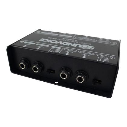 Imagem de Direct box passivo soundvoice ds-02 duplo 2 canais