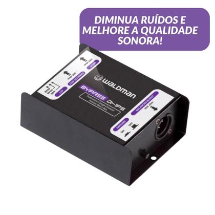 Imagem de Direct Box Waldman Di1ps Passivo Impedancia Bypass Casador