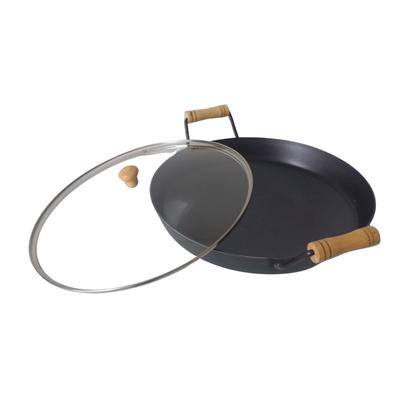 Imagem de Disco Arado Chapa De Ferro 32cm Altura 6cm C Tampa De Vidro