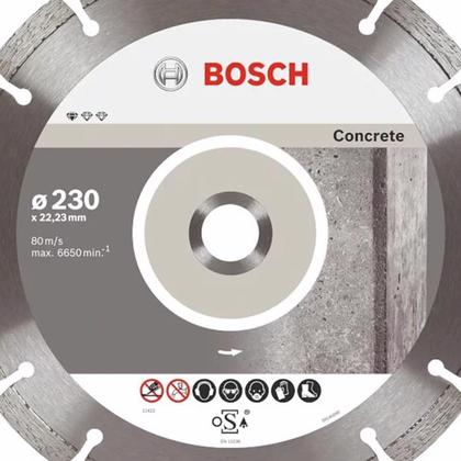 Imagem de Disco Bosch Segmentado STD Concreto 230mm 9 Polegadas - Bosch