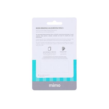 Imagem de Disco Cogumelo para Caderno Inteligente Branco Mimo - 35 mm - 20 Unids