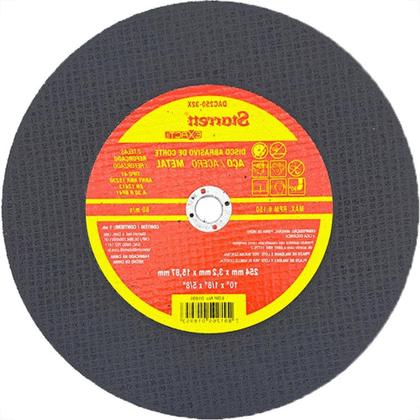 Imagem de Disco Corte Ferro Starrett 10''X1/8''X5/8'' - Kit C/6 Pecas
