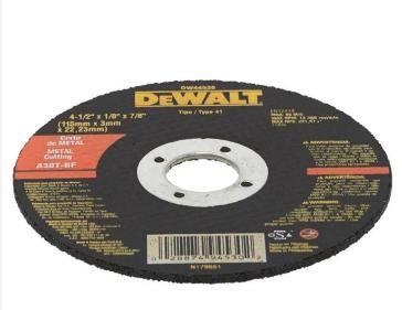 Imagem de Disco corte metal 4.1/2 x 1/8 x 7/8 dw44530 dewalt