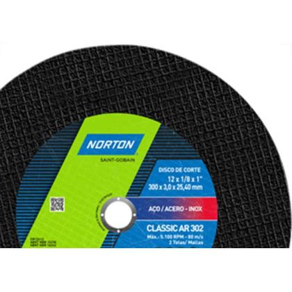 Imagem de Disco Corte Norton Ferro 12X1.
