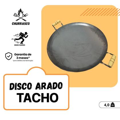 Imagem de Disco de Arado Tacho Aço 53cm com Borda