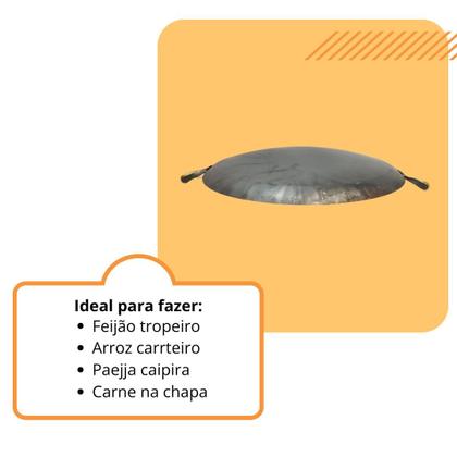 Imagem de Disco de Arado Tacho Aço 53cm com Borda