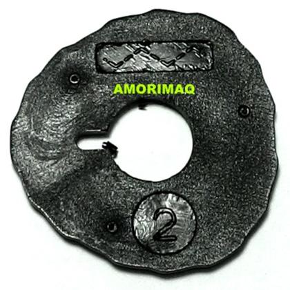 Imagem de Disco de Bordado Número 2 Para Fazer o Ponto Zig-Zag Três Pontinhos Máquinas de Costura Singer