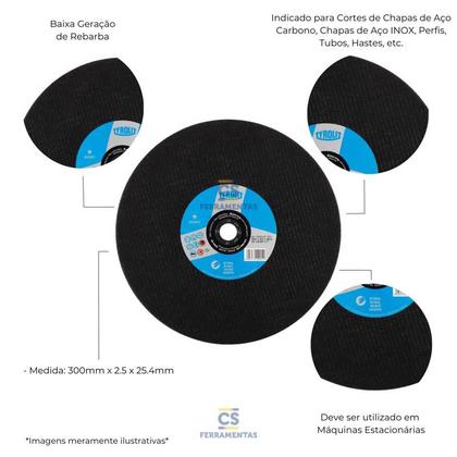 Imagem de Disco de corte 178 x 1.9 x 22.23 premium (a46r bfp) tyrolit