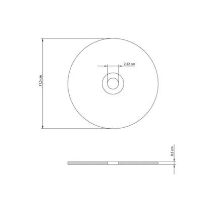 Imagem de Disco De Corte 4.1/2" Tramontina Para Aços E Metais Tramontina