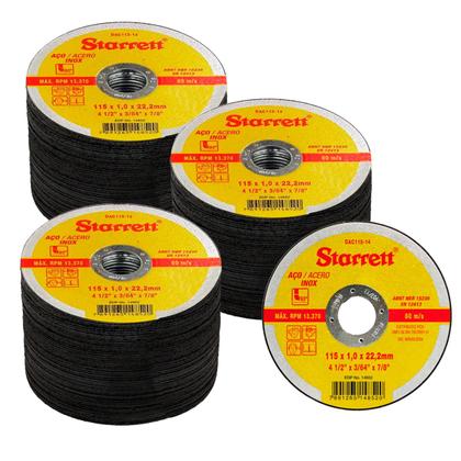 Imagem de Disco De Corte 4.1/2 X 3/64 X 7/8 Starrett Esmerilhadeira