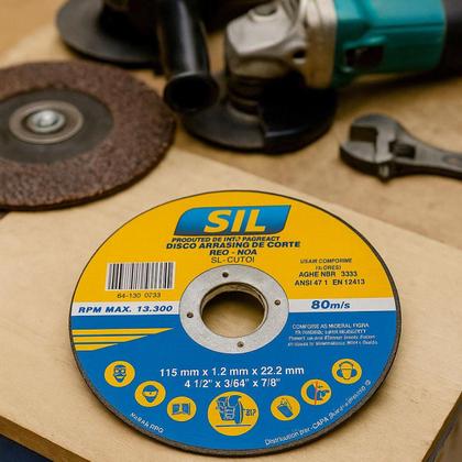 Imagem de Disco de Corte 4.1/2"x3/64"x7/8" Sil