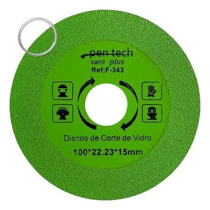 Imagem de Disco de Corte de Vidro 100mm Diamantado Ultra Fino