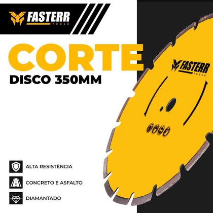 Imagem de Disco De Corte Diamantado para Asfalto 14 Pol 350x25,4 FSTC04