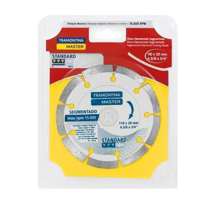 Imagem de Disco De Corte Diamantado Segmentado 4.3/8" Tramontina Standard Tramontina