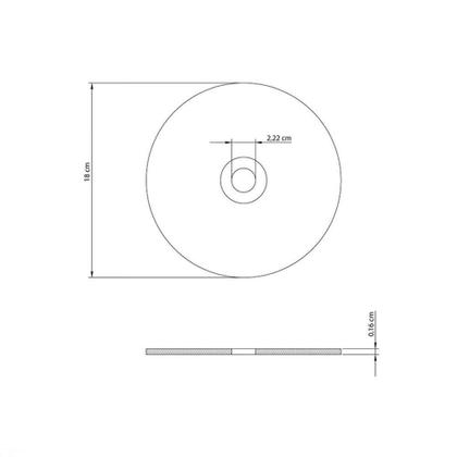 Imagem de Disco De Corte Fino 7" Tramontina Para Aço Inox E Materiais Endurecidos Tramontina