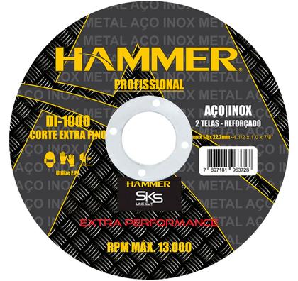 Imagem de Disco De Corte Fino Inox 4.1/2 Para Esmerilhadeira