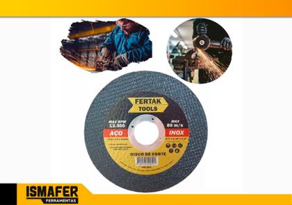 Imagem de Disco De Corte Fino Inox 4.1/2 Pol 115mm - Fertak