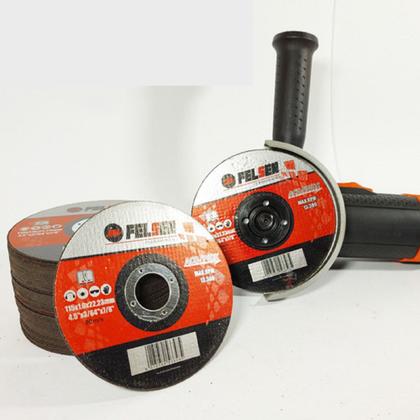 Imagem de Disco De Corte Fino Inox Aço Ferro P Esmerilhadeira 25pçs