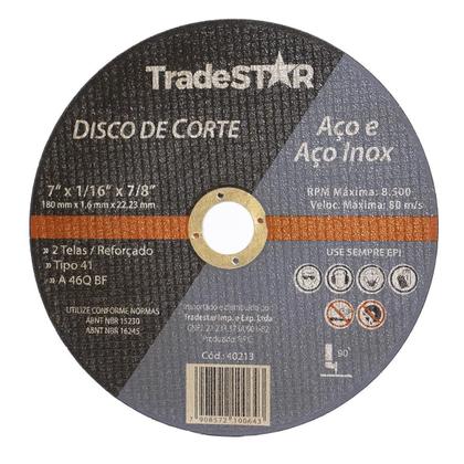 Imagem de Disco De Corte Inox 180 1.6 Kit 25 Peças