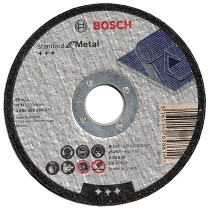 Imagem de Disco de Corte para Ferro 4.1/2 POL Furo 7/8" Standard Kit 45 Unidades BOSCH