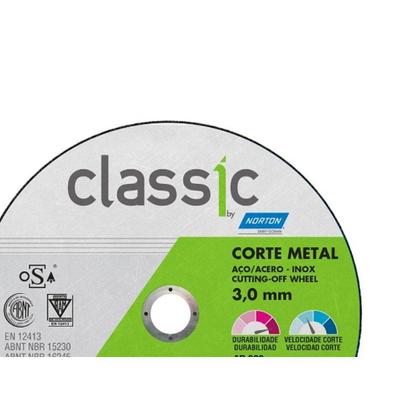 Imagem de Disco De Corte Para Ferro Norton 302 Classic 07X1/8X7/8 66252842711