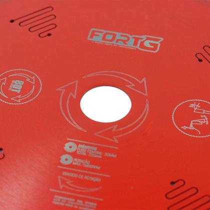 Imagem de Disco de Corte para Serra Circular 250 x 30mm para Madeira com 80 Dentes FortG