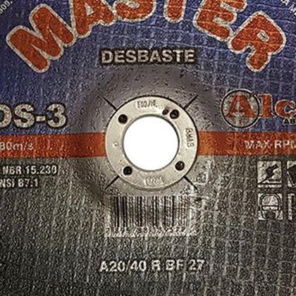 Imagem de Disco de Desbaste 4.1/2" X 1/4" X 7/8" DDS-3 - Alcar DD0RN0074