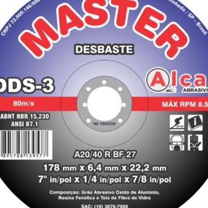 Imagem de Disco De Desbaste 7 Polegadas 2 Telas Alcar