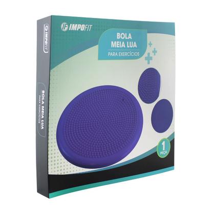 Imagem de Disco de equilibrio bola meia lua impofit lilás