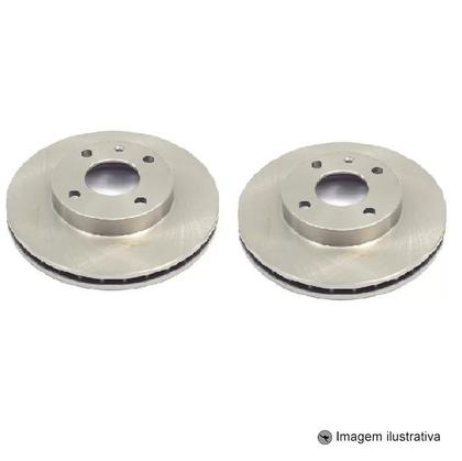 Imagem de Disco de Freio Dianteiro Corsa SW 1.0 16V 1999 ... Corsa 1.0 16V 1999 ... Kadett Todos 1989 ... 1998 Monza Todos 1982 ... 1997