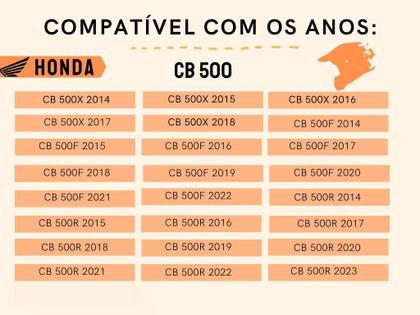 Imagem de Disco de Freio Traseiro Cb 500x / Cb 500f 2014-2024 + Pastilhas Potenza Gt Super Forza (Sinterizada)