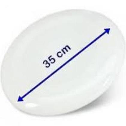 Imagem de Disco de isopor para bolo, pizza 35cm com 100 unidades.