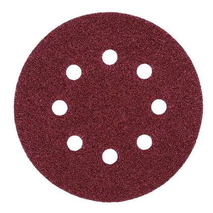 Imagem de Disco De Lixa 180mm Grão 80 Lixadeira com 10pçs