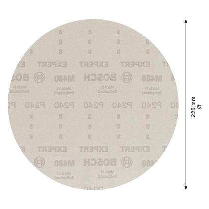 Imagem de Disco de Lixa Expert M480 225mm G240, 25 peças - Bosch 