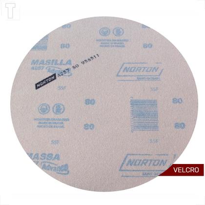 Imagem de DISCO DE LIXA NORTON A257 9 POLEGADAS Nº80