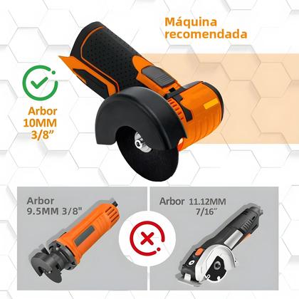 Imagem de Disco De Serra Circular TCT De 75mm 3 Polegadas 24T Para Corte De Madeira Para Esmerilhadeira Com
