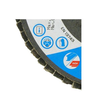 Imagem de Disco desbaste 115x22.2 gr40 flapang basic tyrolit azul