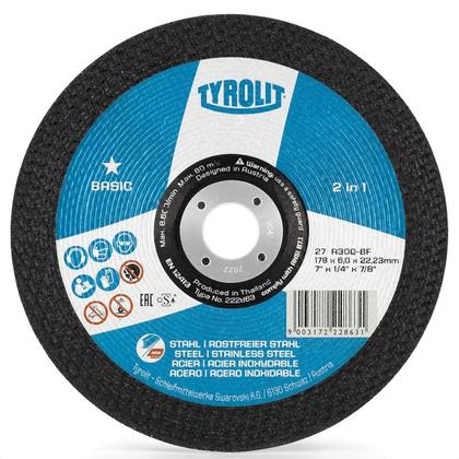 Imagem de Disco desbaste 178 x 6.0 x 22.23 a30q bf basic