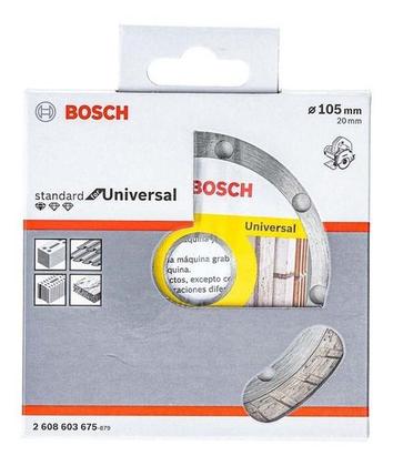 Imagem de Disco Diamantado 105mm Turbo Serra Mármore Bosch