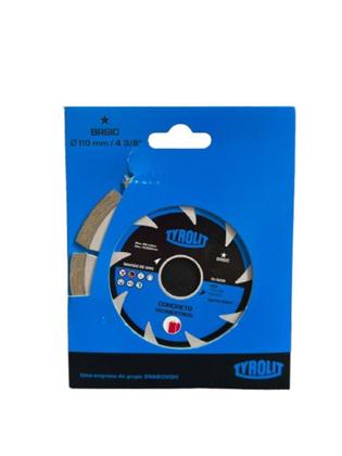 Imagem de Disco Diamantado 110mm Segmentado Basic Tyrolit Unica