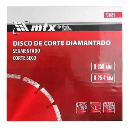 Imagem de Disco Diamantado 350mmx25,4mm Mtx