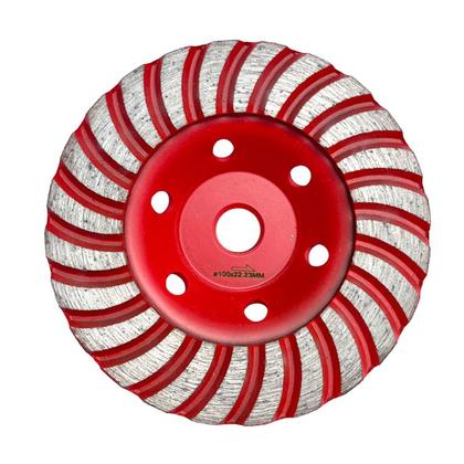 Imagem de Disco Diamantado Desbaste Turbo Rebolo 4" X Rosca M14 Hessen